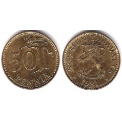 (48) Finlandia. 1981. 50 Pennia (SC)