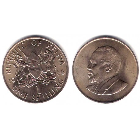 (5) Kenia. 1966. 1 Shilling (SC)