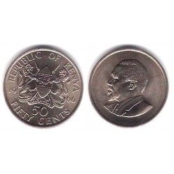 (4) Kenia. 1966. 50 Cents (SC)