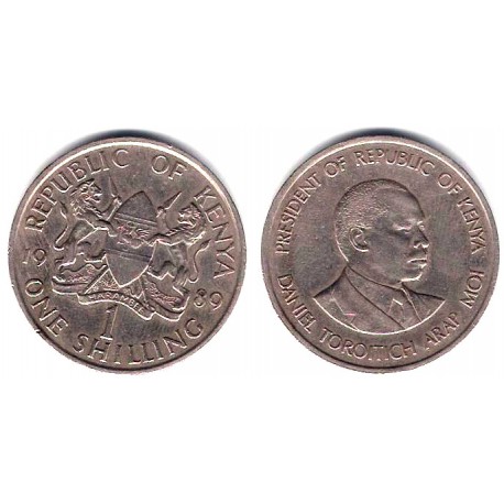 (20) Kenia. 1989. 1 Shilling (MBC)