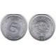 (282) República Tunecina. 1960. 5 Millim (EBC)