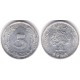 (282) República Tunecina. 1960. 5 Millim (MBC)