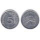 (282) República Tunecina. 1996. 5 Millim (EBC)