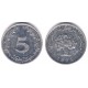 (282) República Tunecina. 1996. 5 Millim (EBC)