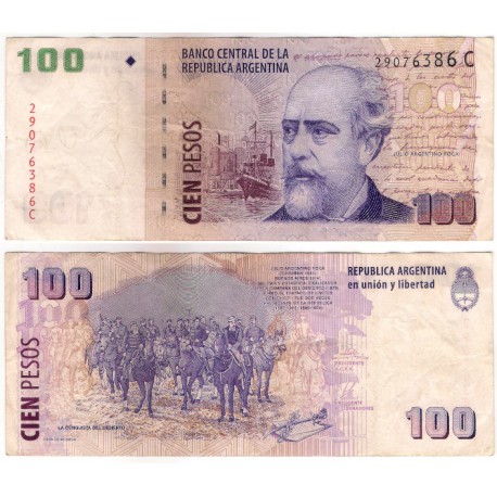 (357a) Argentina. 2003. 100 Pesos (MBC)