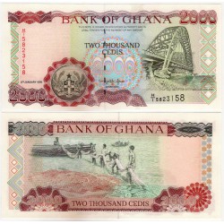 (30b) Ghana. 1995. 2000 Cedis (SC)