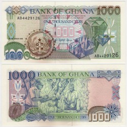 (32a) Ghana. 1996. 1000 Cedis (SC)