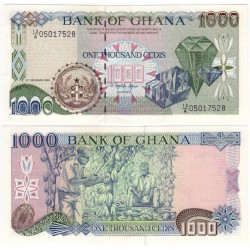 (29b) Ghana. 1995. 1000 Cedis (SC)