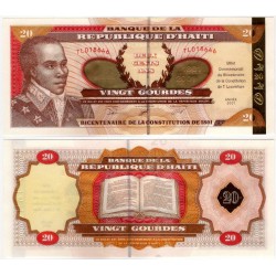 (271) Haiti. 2001. 20 Gourdes (SC)