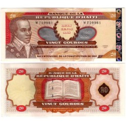 (271A) Haiti. 2001. 20 Gourdes (SC)