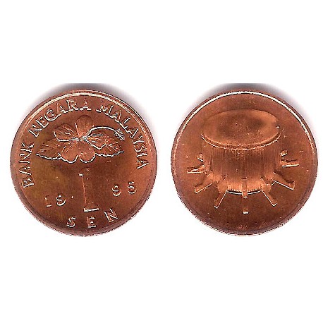 (49) Malasia. 1995. 1 Sen (SC-)