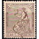(135) 1873. 25 Céntimos. Alegoría de España (Usado)