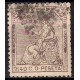 (136) 1873. 40 Céntimos. Alegoría de España (Usado)