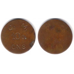 Cooperativa Masnou. CNS. 10 Céntimos (MBC)