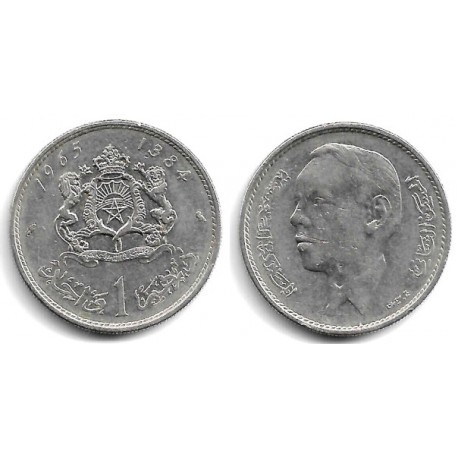 (Y56) Marruecos. 1965. 1 Dirham (MBC)