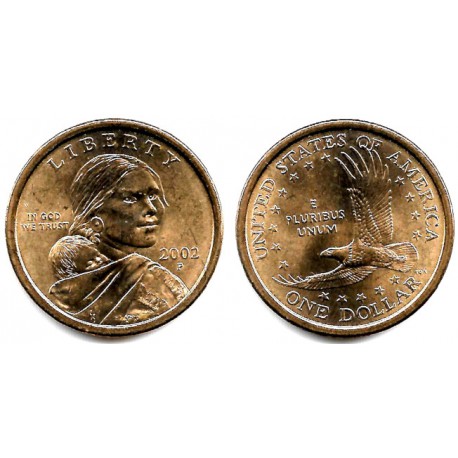 (310) Estados Unidos de América. 2002(P). 1 Dollar (SC)