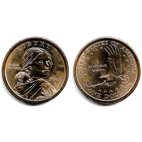 (310) Estados Unidos de América. 2003(P). 1 Dollar (SC)