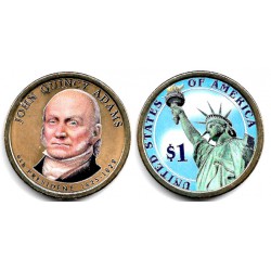 Estados Unidos de América. 2008(P). 1 Dollar (SC) Coloreada