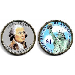 Estados Unidos de América. 2007(P). 1 Dollar (SC) Coloreada