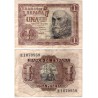 Estado Español. 1953. 1 Peseta (BC/BC+) Serie R