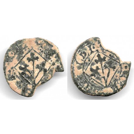 Carlos I. 1516-58. Pugesa (BC) Ceca de Lérida