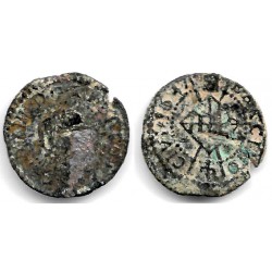 Luis XIV (Principado Catalán). 1647. Seiseno (BC/RC) Ceca de Barcelona