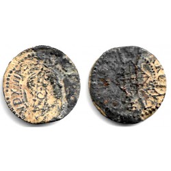 Luis XIV (Principado Catalán). 1647. Seiseno (BC-) Ceca de Barcelona