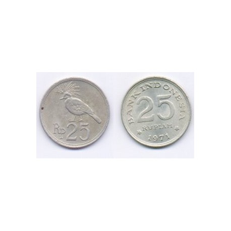 (34) Indonesia. 1971. 25 Rupiah (MBC)