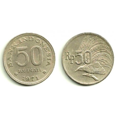 (35) Indonesia. 1971. 50 Rupiah (MBC)