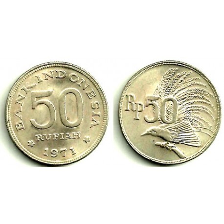 (35) Indonesia. 1971. 50 Rupiah (MBC)