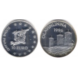 Finlandia. 1996. 10 Euro (Proof) (Plata)