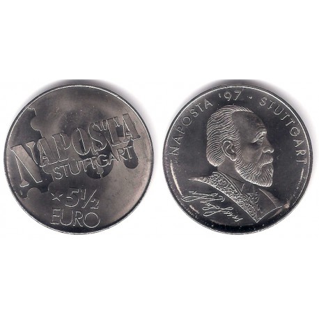 Medalla. Naposta '97 Stuttgart. 5½ Euro (SC-)