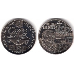 Países Bajos. 1996. 5 Euro (SC)