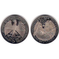 (160) Alemania. 1984(D). 5 Mark (Proof)