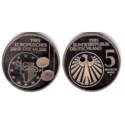(162) Alemania. 1985(F). 5 Mark (Proof)