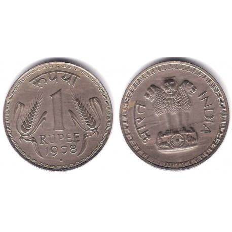 (78.1) India. 1978. 1 Rupee (EBC)