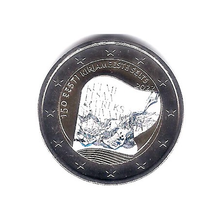Estonia. 2022. 2 Euro (SC) Coloreada