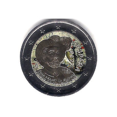 España. 2022. 2 Euro (SC) Coloreada