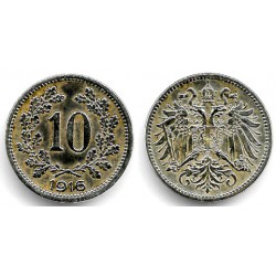 (2822) Austria. 1916. 10 Heller (EBC)