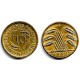 (33) Imperio Alemán (Weimar). 1924(F). 10 Rentenpfennig (MBC)