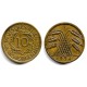 (33) Imperio Alemán (Weimar). 1924(E). 10 Rentenpfennig (MBC)