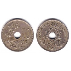 (86) Bélgica. 1922. 10 Centimes (MBC-)