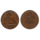 (35.1) Bélgica. 1870. 2 Centimes (BC+)