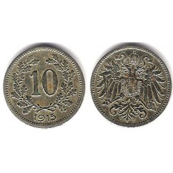 (2822) Austria. 1915. 10 Heller (EBC)