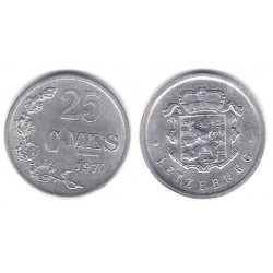 (45a.1) Luxemburgo. 1970. 25 Centimes (SC)