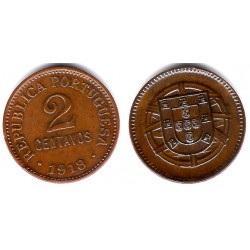 (568) Portugal. 1918. 2 Centavos (EBC)