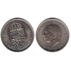 (846) Suecia. 1972. 5 Kronor (SC)