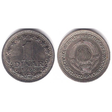 (47) Yugoslavia. 1965. 1 Dinar (MBC)