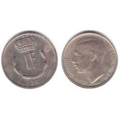 (55) Luxemburgo. 1965. 1 Franc (MBC)