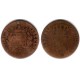 Fernando VII. 1823. 3 Cuartos (BC/BC-) Ceca de Barcelona